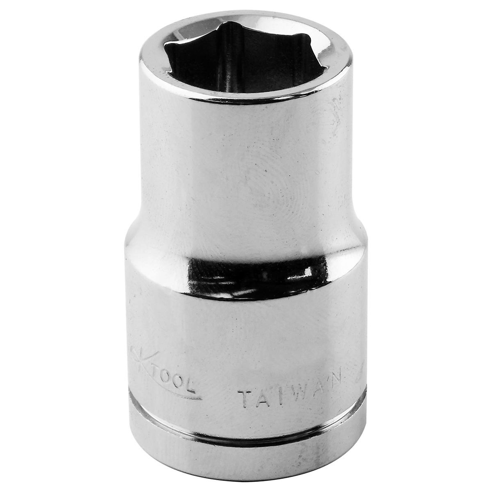 K Tool International 6-Point Short Socket — 3/8in., 1/2in. Drive, Chrome Vanadium Steel, Model# KTI23112